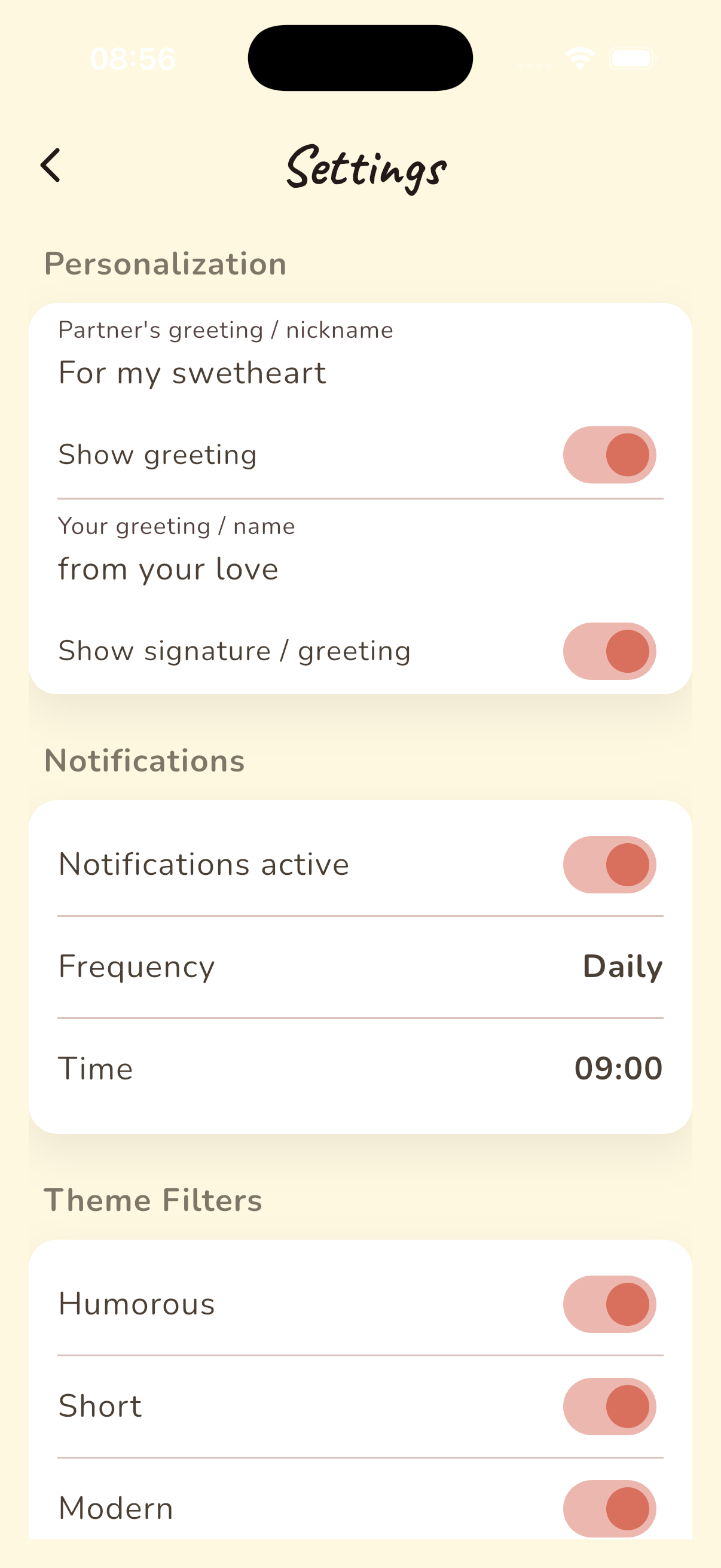 Daily Love App preview 4
