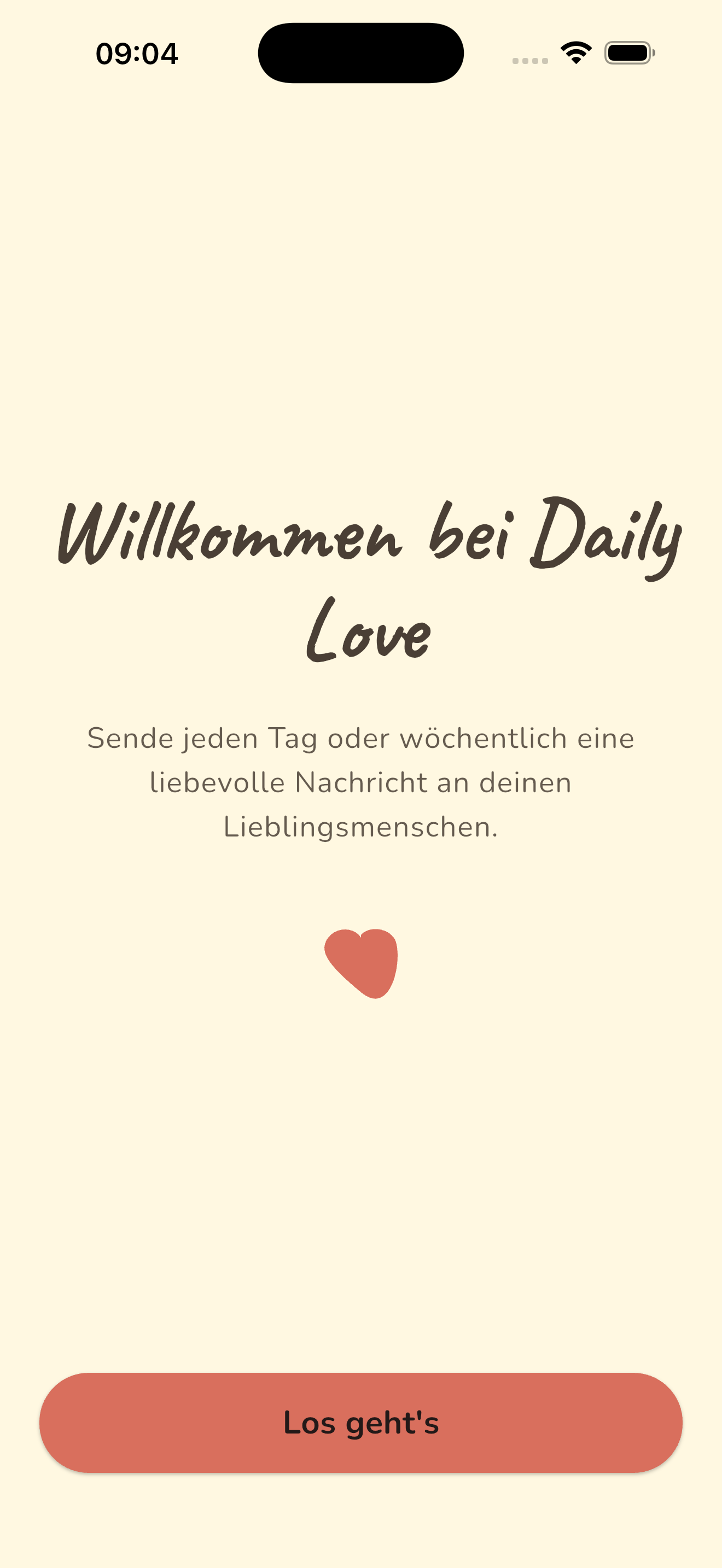 Daily Love App Vorschau 1
